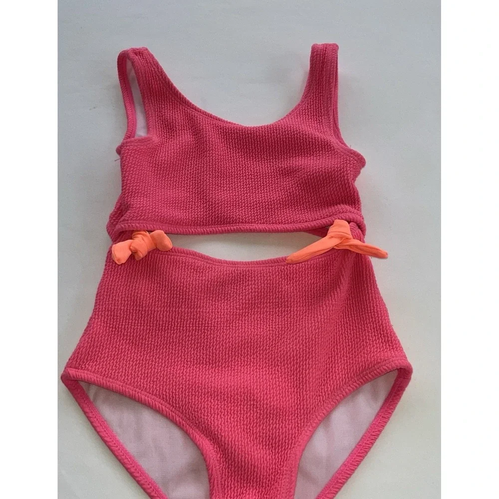 Derek Heart Girl's Size 6 Swimsuit Cut Out One Piece